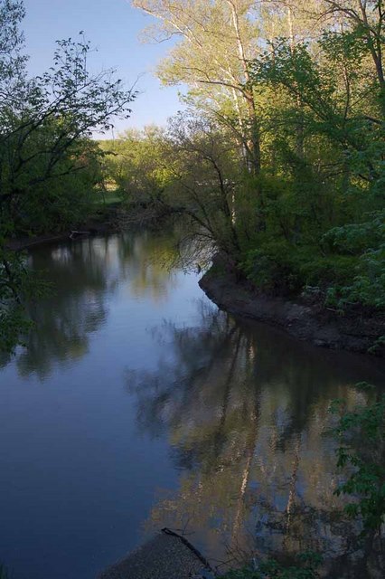 The river at Pammel State Park